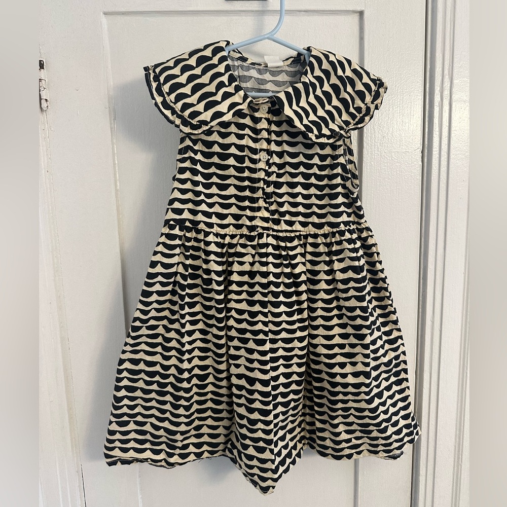 Stylish Black and White Kids Dress